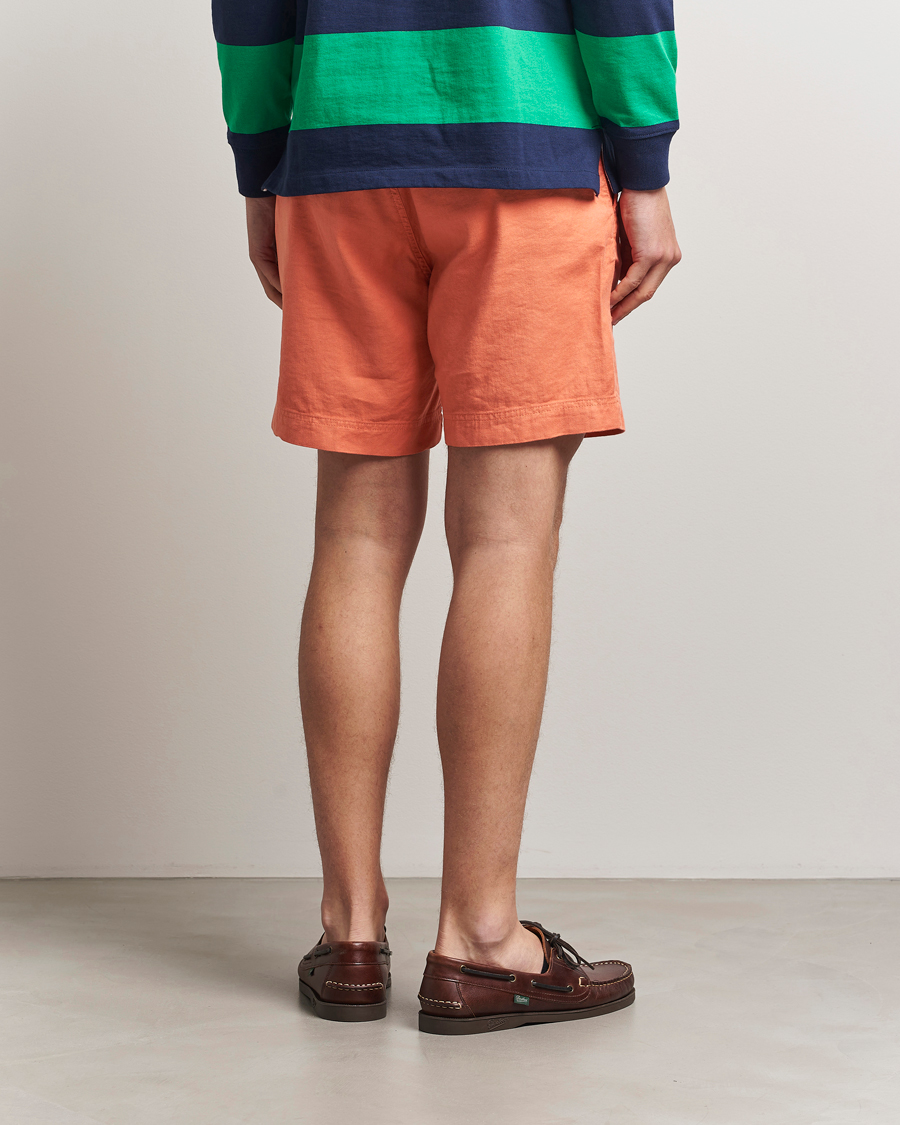 Herren | Shorts | Morris | Fenix Linen/Cotton Shorts Orange