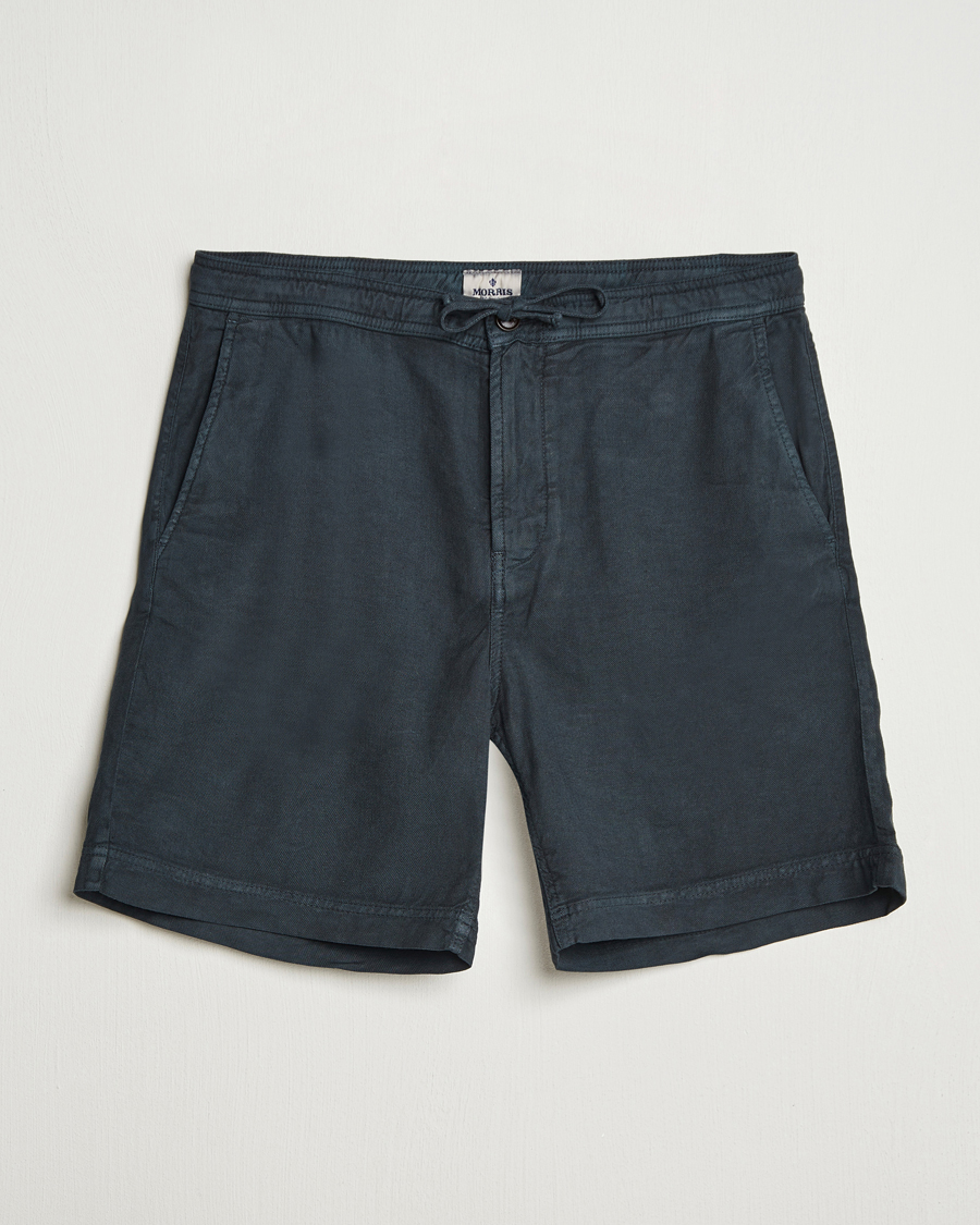 Herren | Shorts | Morris | Fenix Linen/Cotton Shorts Blue