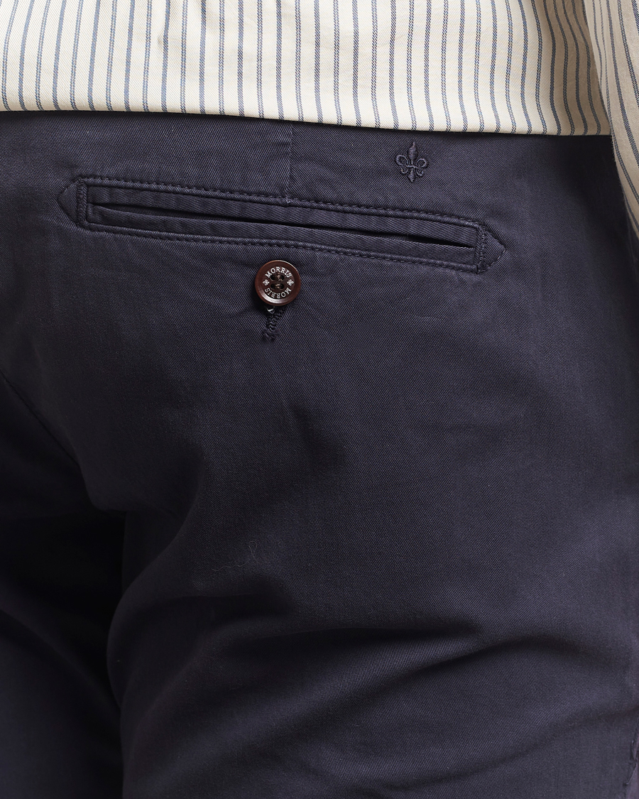 Herren | Hosen | Morris | Jeffrey Summer Chino Dark Blue