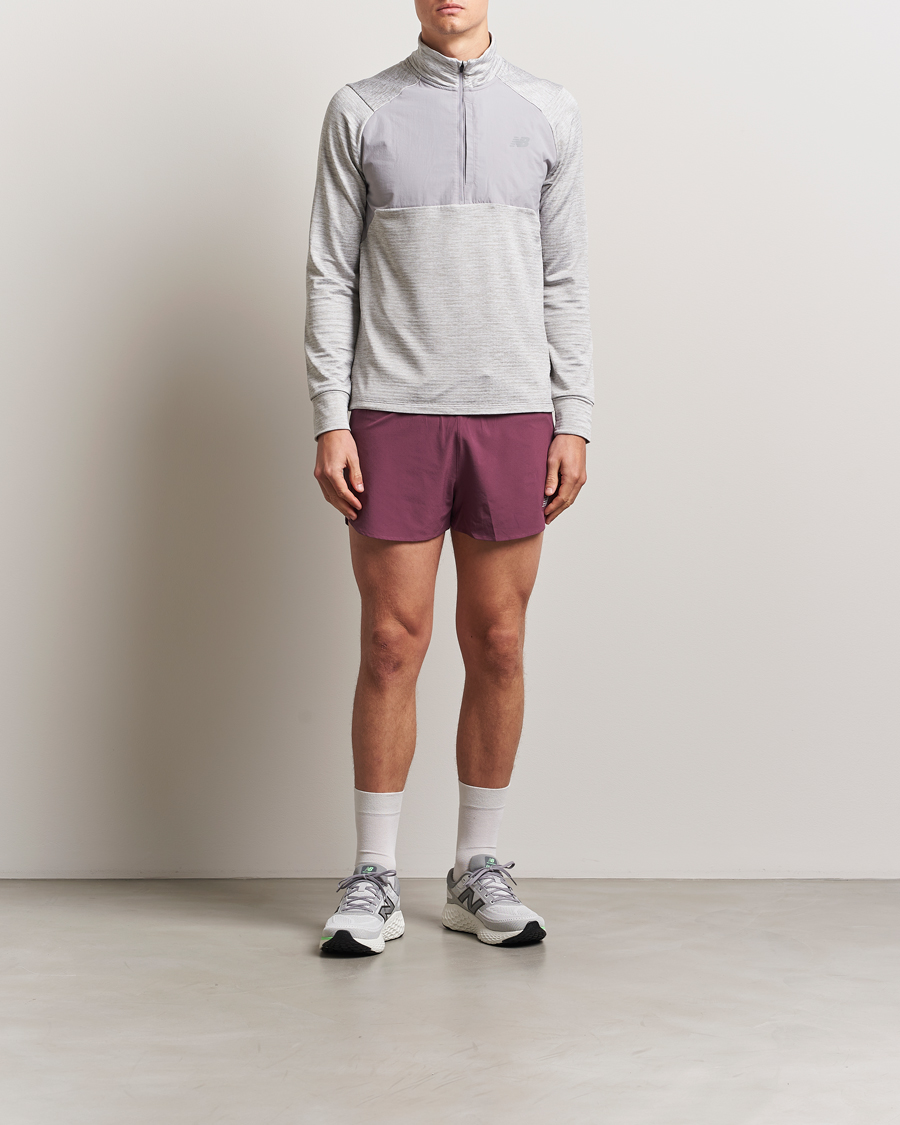 Herren | Shorts | New Balance Running | Split Shorts Faded Plum
