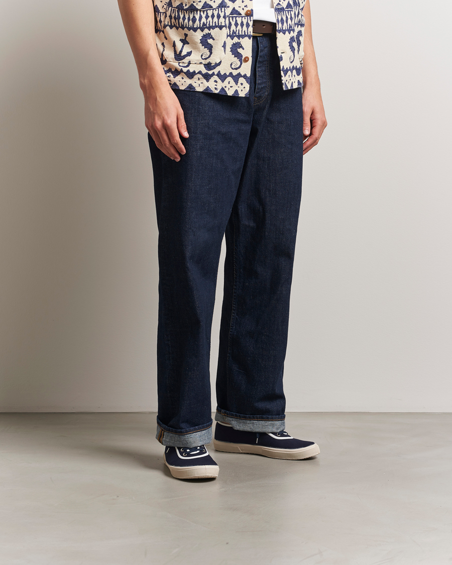 Herren | Novesta Cotton Deck Shoe Navy | Novesta | Cotton Deck Shoe Navy