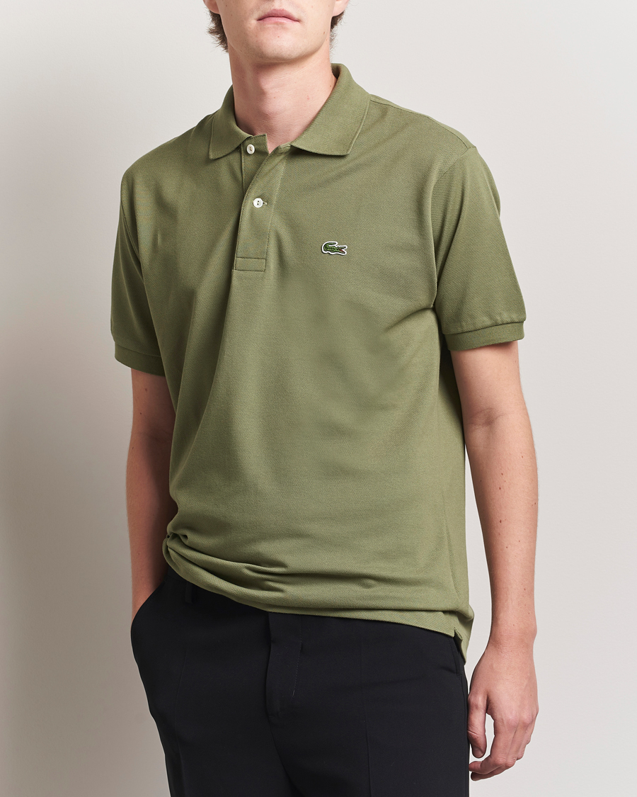 Herren | Poloshirts | Lacoste | Original Polo Piké Khaki Green