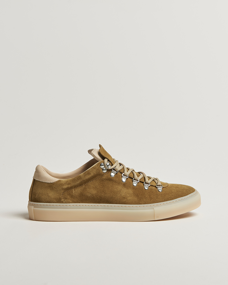 Herren | Diemme Marostica Low Sneaker Olive Suede | Diemme | Marostica Low Sneaker Olive Suede