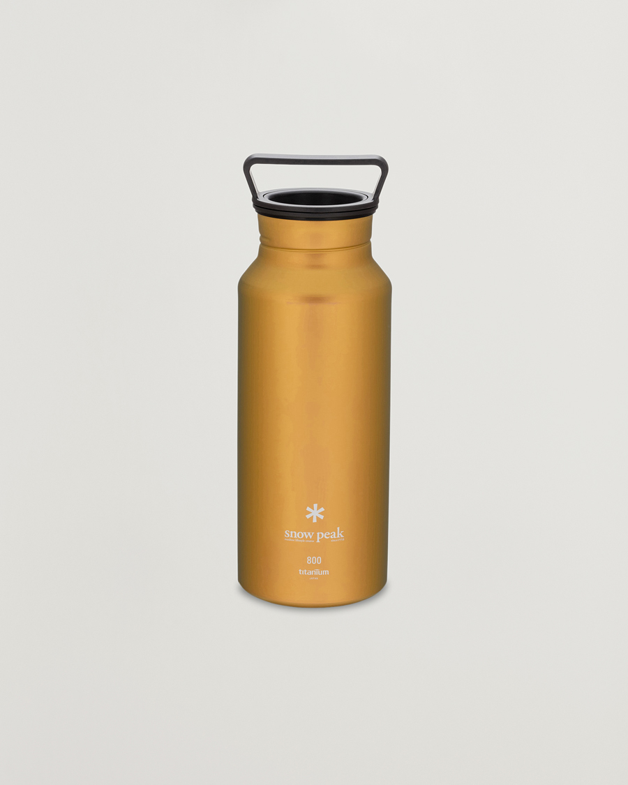 Herren | Snow Peak Aurora Bottle 800 Yellow | Snow Peak | Aurora Bottle 800 Yellow