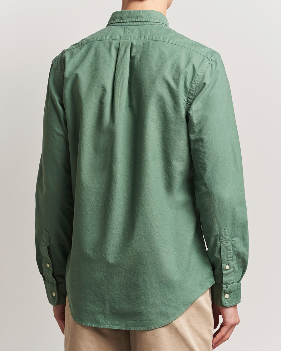 Herren | Hemden | Polo Ralph Lauren | Slim Fit Garment Dyed Oxford Shirt Fatigue