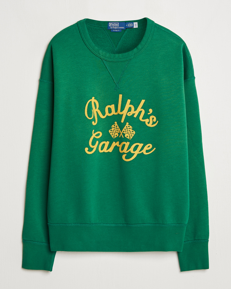 Herren | Pullover | Polo Ralph Lauren | Ralph's Garage Sweatshirt Tennis Green