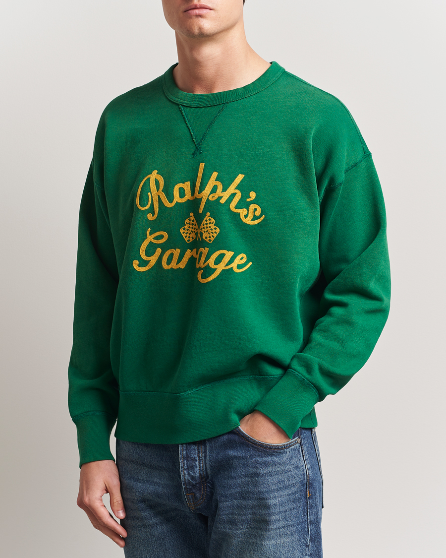 Herren | Pullover | Polo Ralph Lauren | Ralph's Garage Sweatshirt Tennis Green