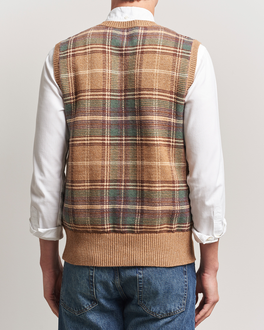 Herren | Pullover | Polo Ralph Lauren | Wool/Cotton Vest Tan Combo