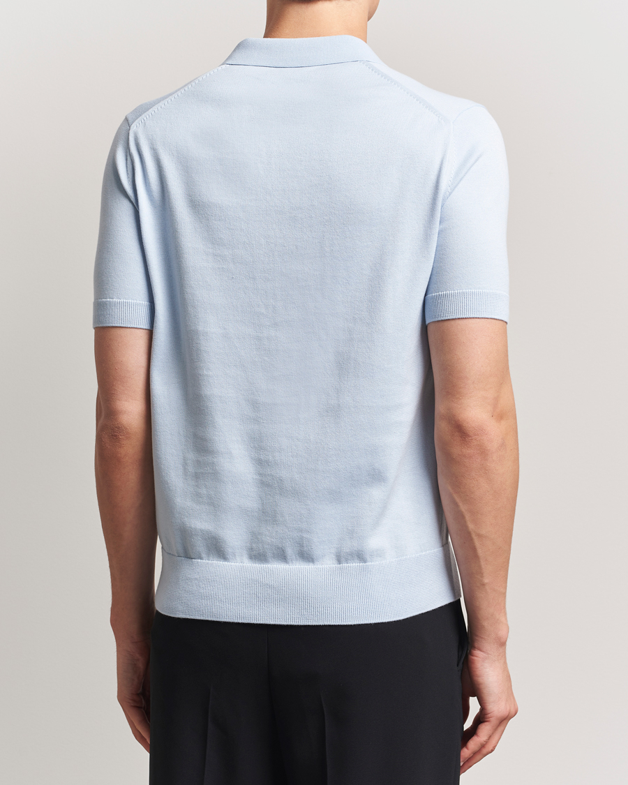 Herren | Poloshirts | Fred Perry | Cotton Knitted Polo Light Smoke