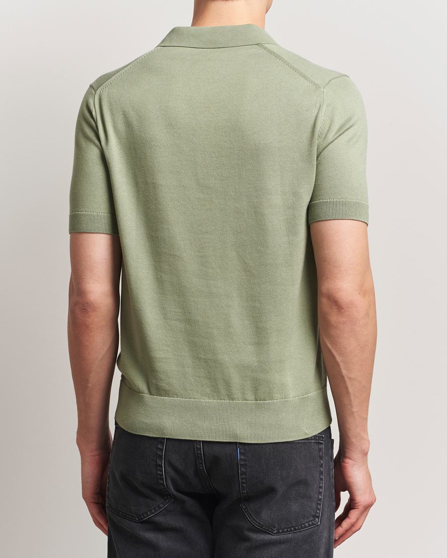 Herren | Poloshirts | Fred Perry | Cotton Knitted Polo Olive Mint