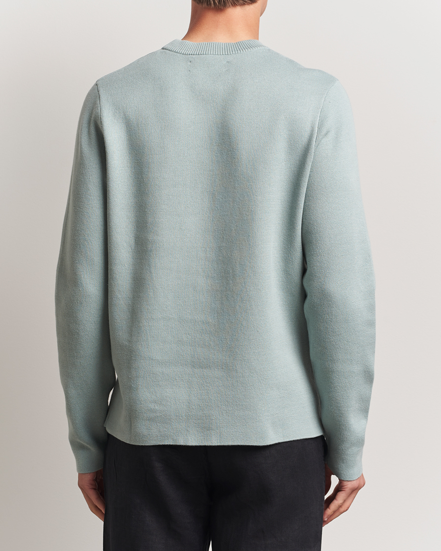 Herren | Pullover | Samsøe Samsøe | Niklas Crew Neck Sweater Abyss Green