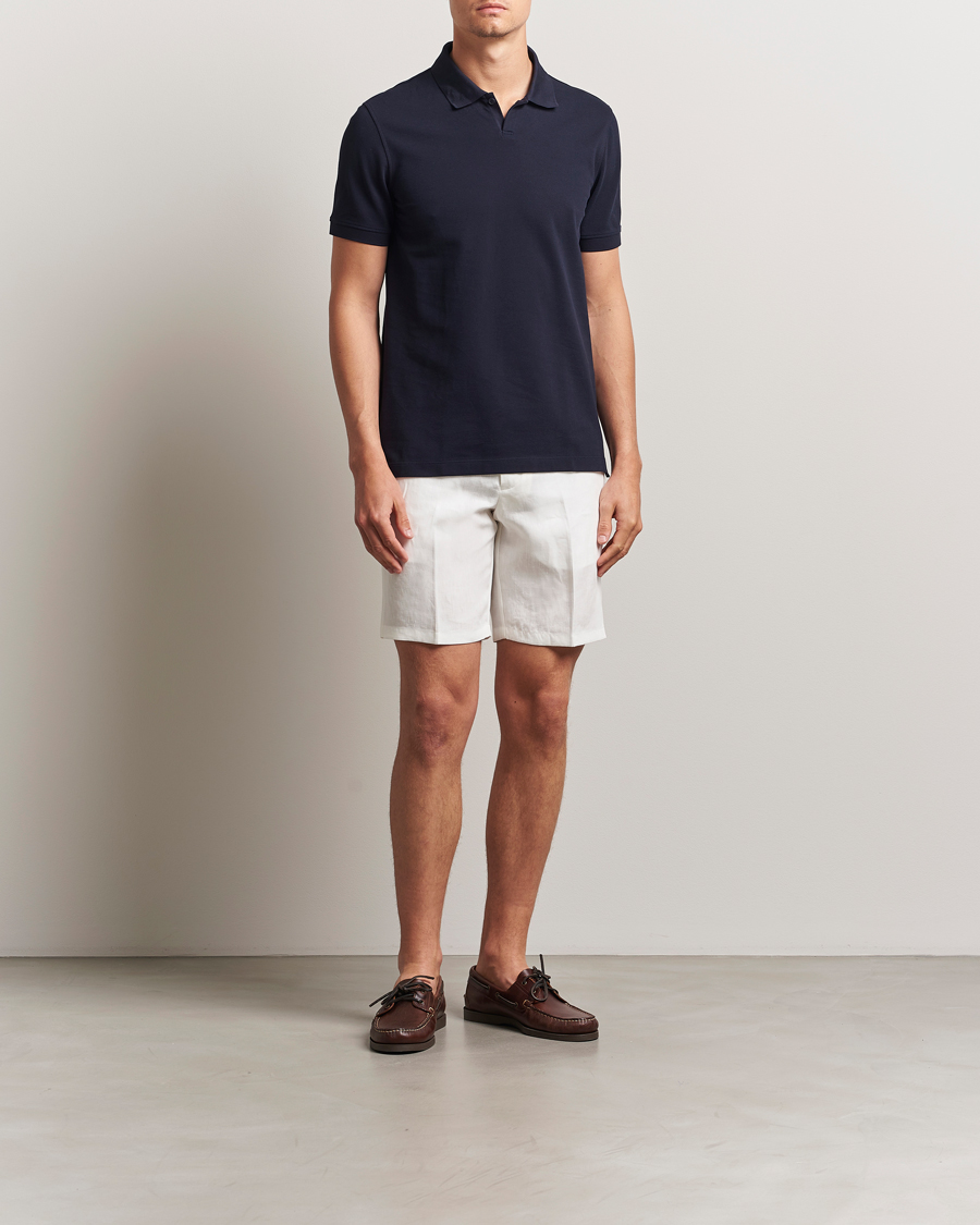 Herren | Shorts | Orlebar Brown | Norwich Italian Linen Shorts White Sand