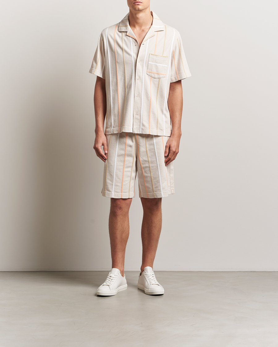 Herren | Shorts | J.Lindeberg | Simon Stripe Shorts Moonbeam