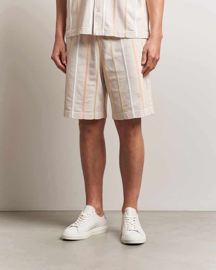 Herren | Shorts | J.Lindeberg | Simon Stripe Shorts Moonbeam