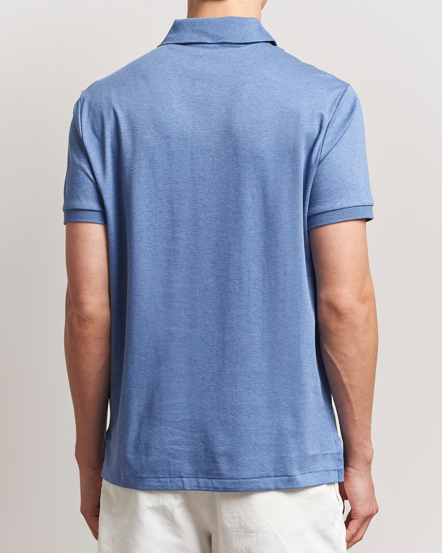 Herren | Poloshirts | Polo Ralph Lauren | Custom Slim Fit Cotton Polo Faded Royal