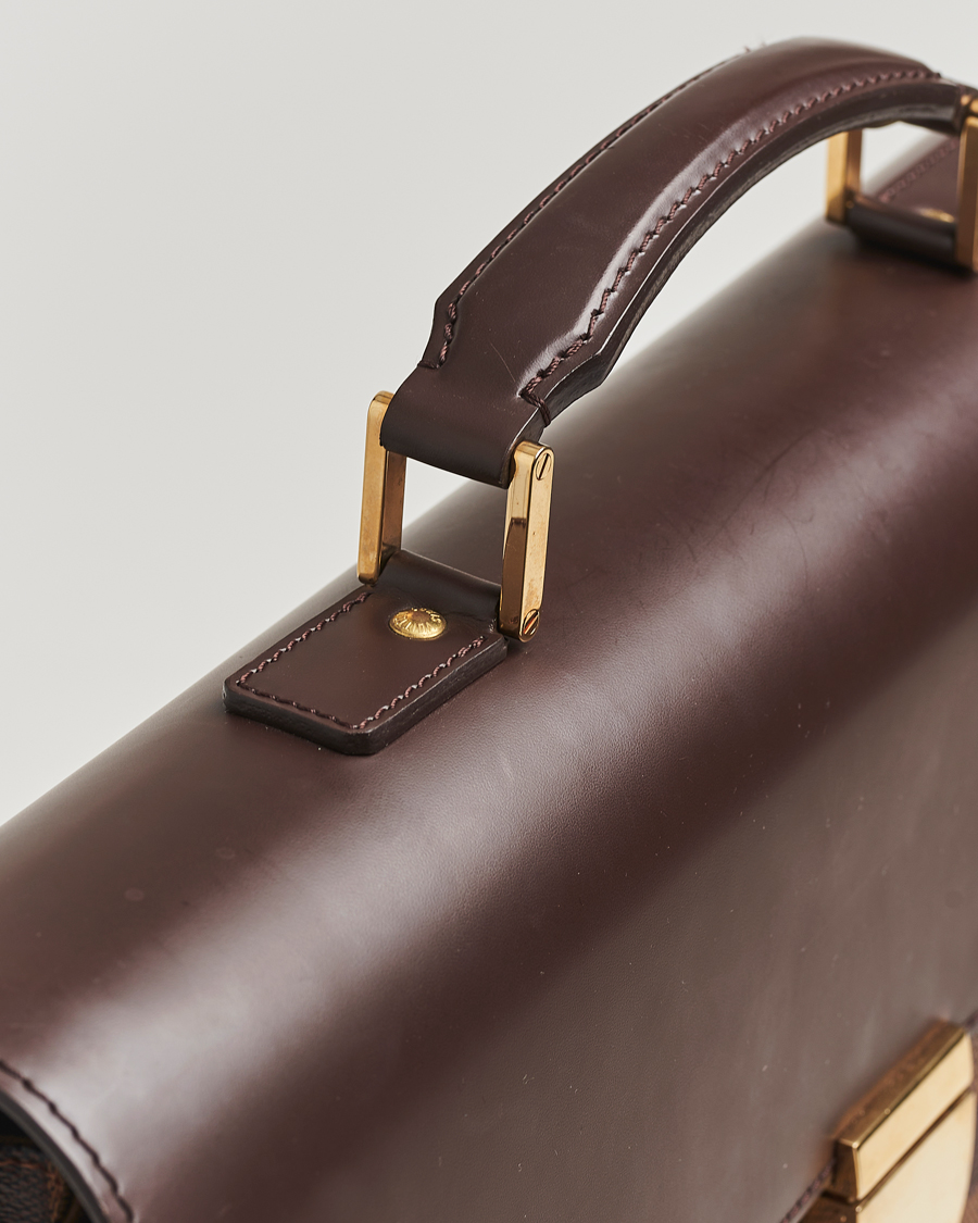 Herren | Louis Vuitton Pre-Owned Altona GM Briefcase Damier Ebene | Louis Vuitton Pre-Owned | Altona GM Briefcase Damier Ebene