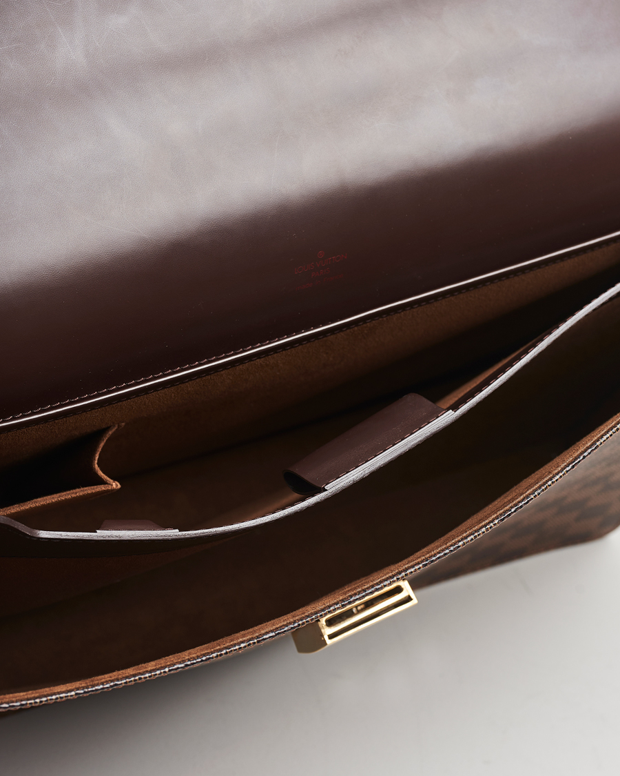 Herren | Louis Vuitton Pre-Owned Altona GM Briefcase Damier Ebene | Louis Vuitton Pre-Owned | Altona GM Briefcase Damier Ebene