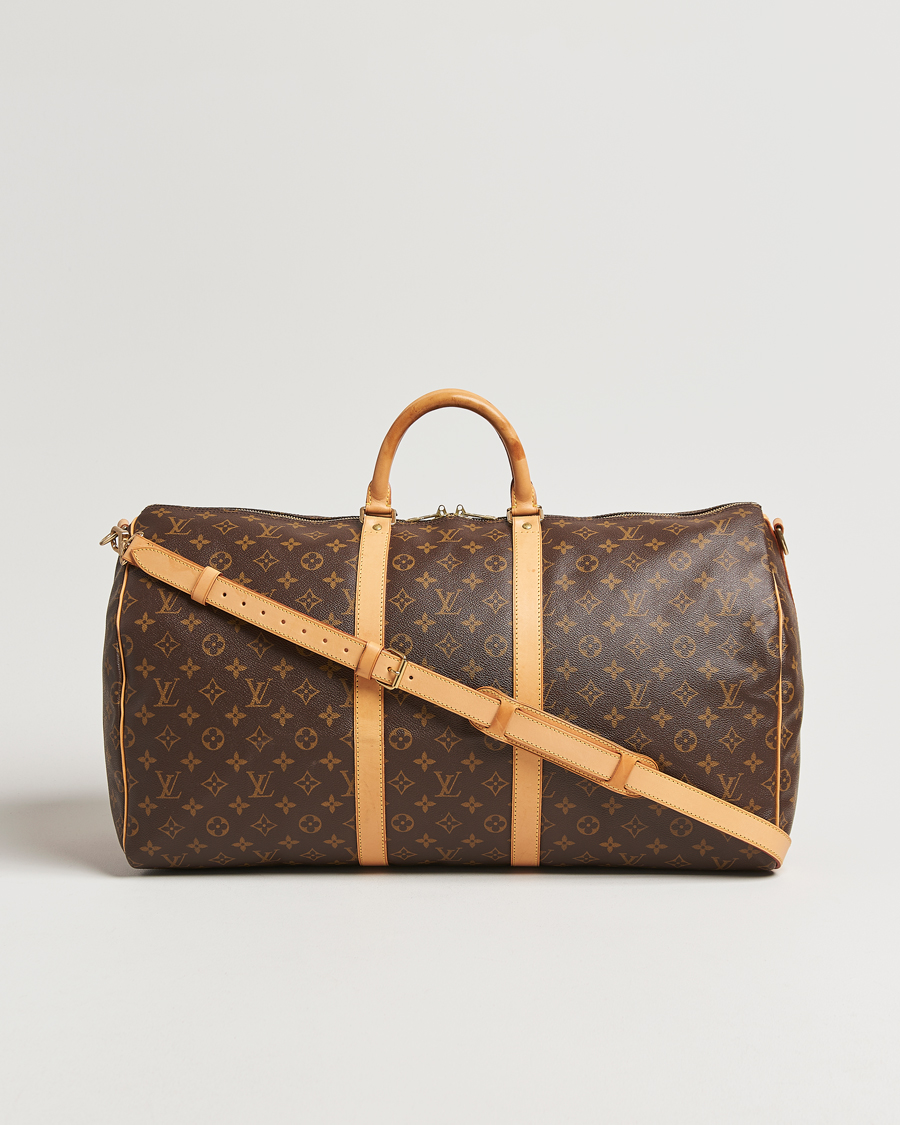 Herren | Louis Vuitton Pre-Owned Keepall Bandoulière 55 Monogram | Louis Vuitton Pre-Owned | Keepall Bandoulière 55 Monogram