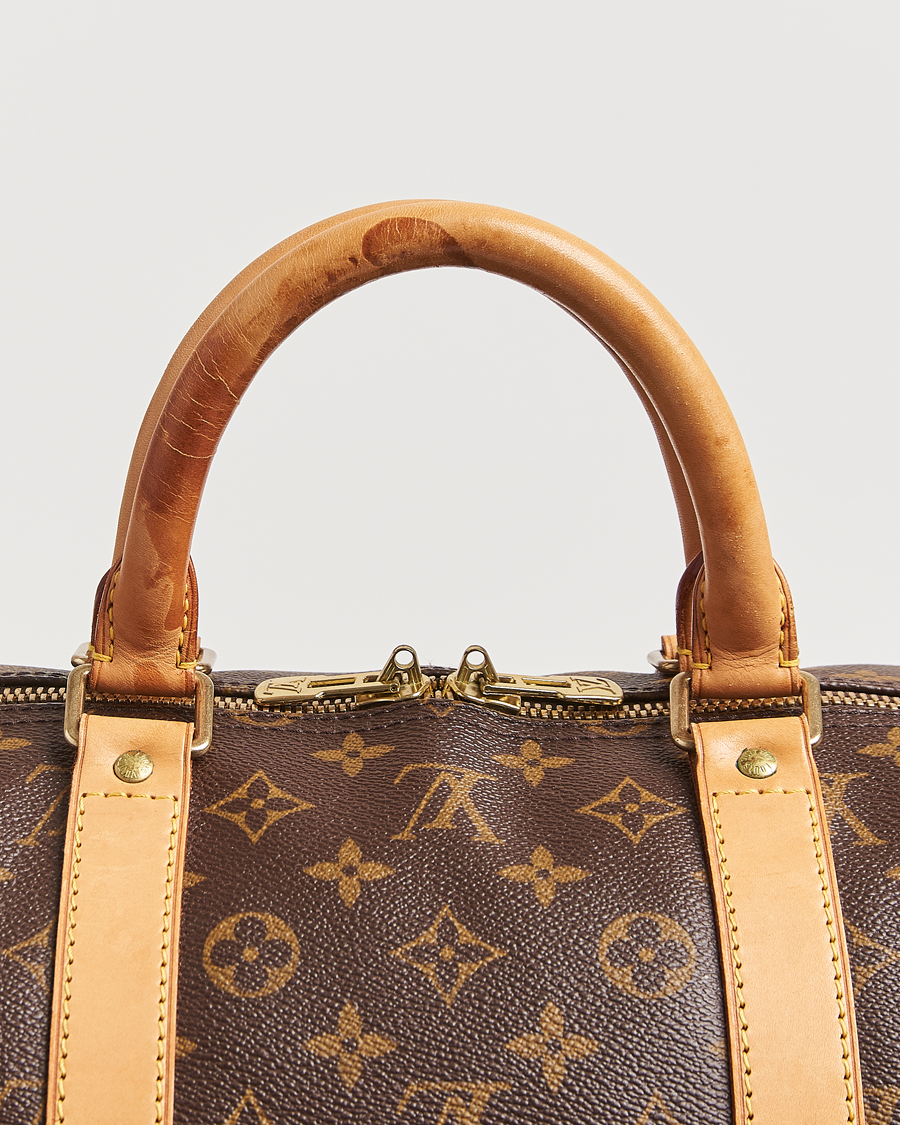Herren | Louis Vuitton Pre-Owned Keepall Bandoulière 55 Monogram | Louis Vuitton Pre-Owned | Keepall Bandoulière 55 Monogram