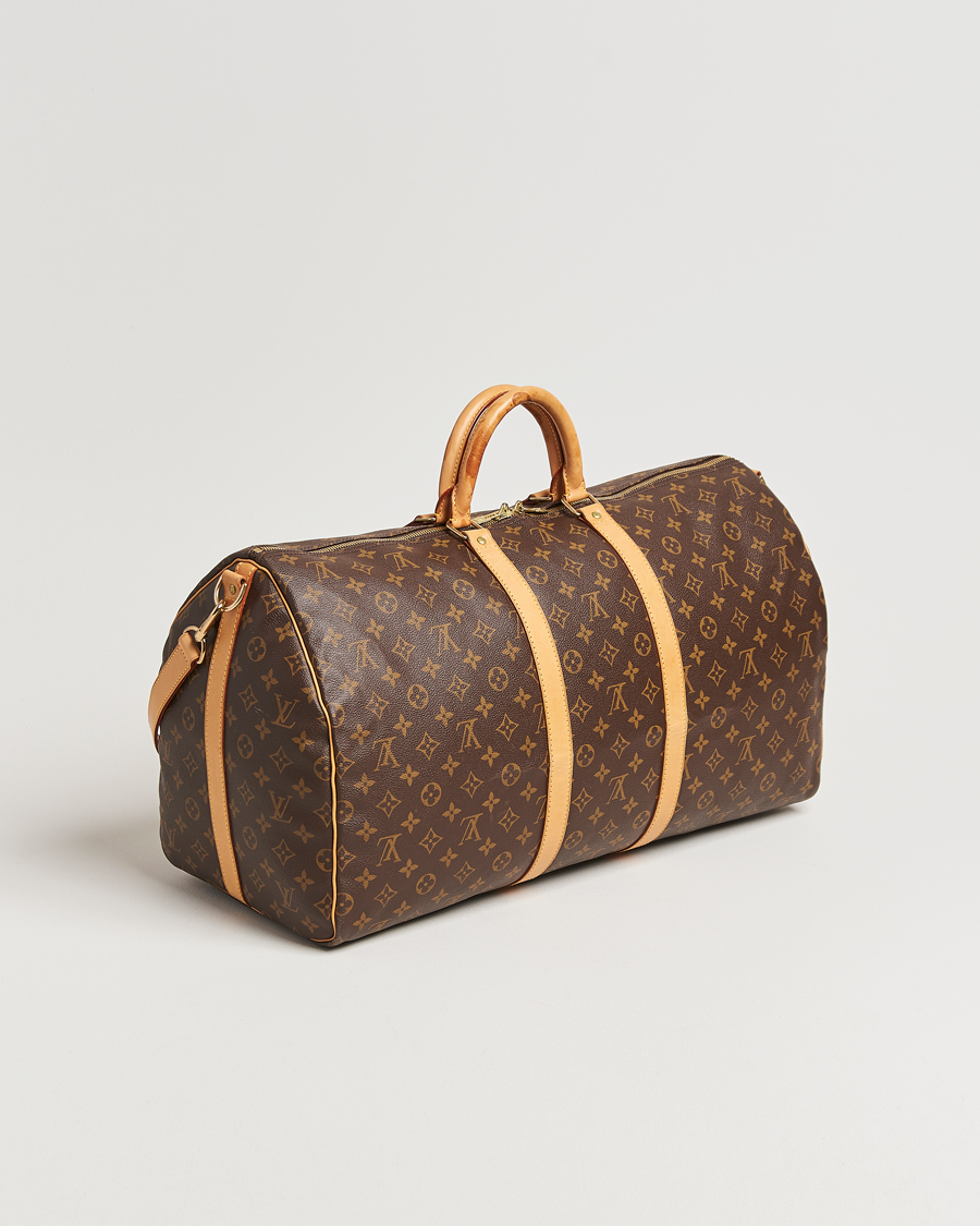 Herren | Louis Vuitton Pre-Owned Keepall Bandoulière 55 Monogram | Louis Vuitton Pre-Owned | Keepall Bandoulière 55 Monogram