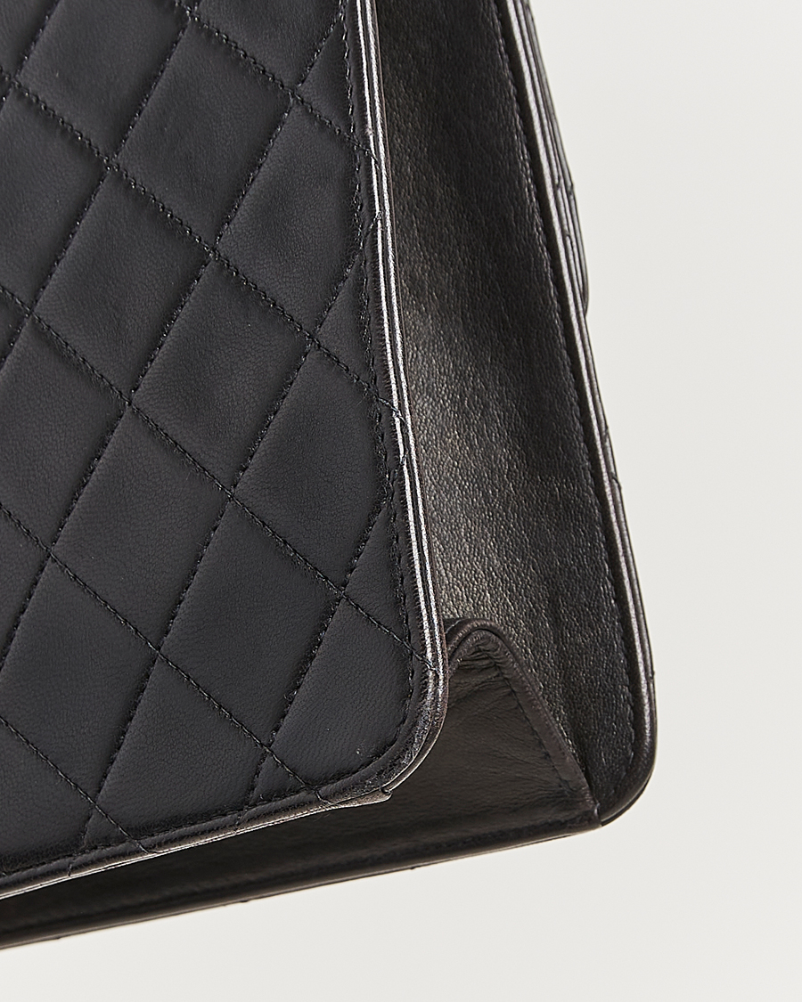 Herren | Chanel Pre-Owned Single Flap Bag Black | Chanel Pre-Owned | Single Flap Bag Black