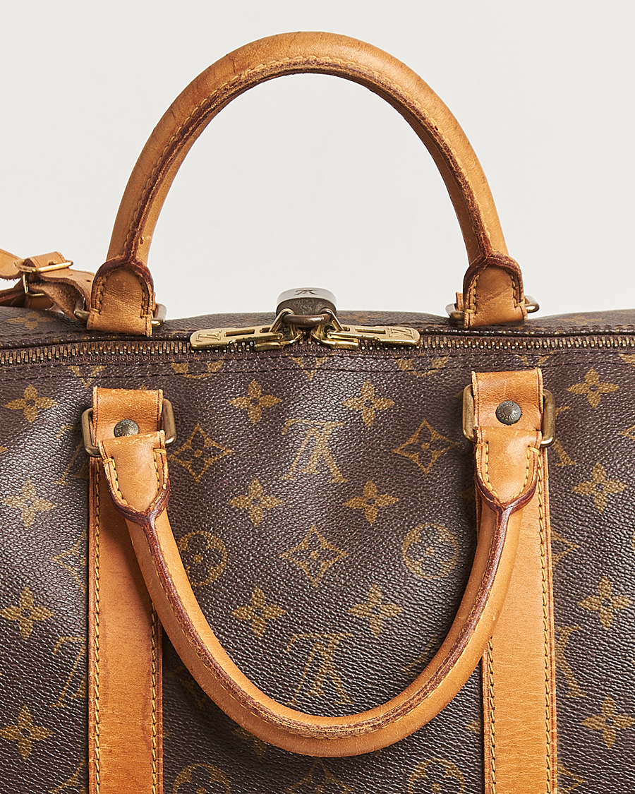 Herren | Louis Vuitton Pre-Owned Keepall Bandoulière 55 Monogram | Louis Vuitton Pre-Owned | Keepall Bandoulière 55 Monogram