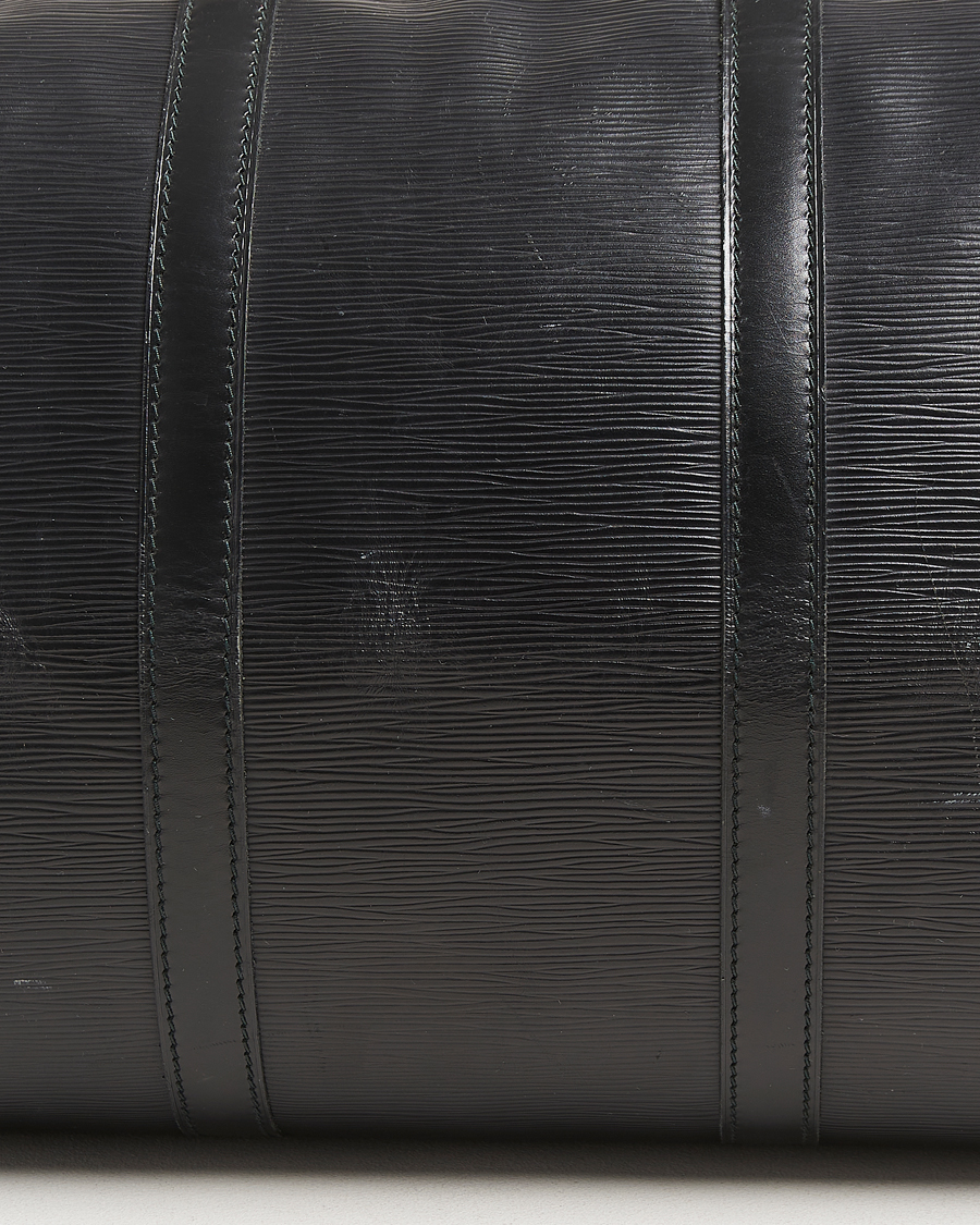 Herren | Pre-Owned & Vintage Bags | Louis Vuitton Pre-Owned | Keepall 50 Epi Leather Black