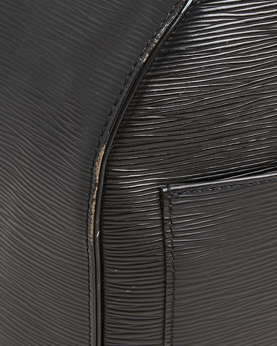 Herren | Louis Vuitton Pre-Owned Keepall 55 Epi Leather Bag Black | Louis Vuitton Pre-Owned | Keepall 55 Epi Leather Bag Black