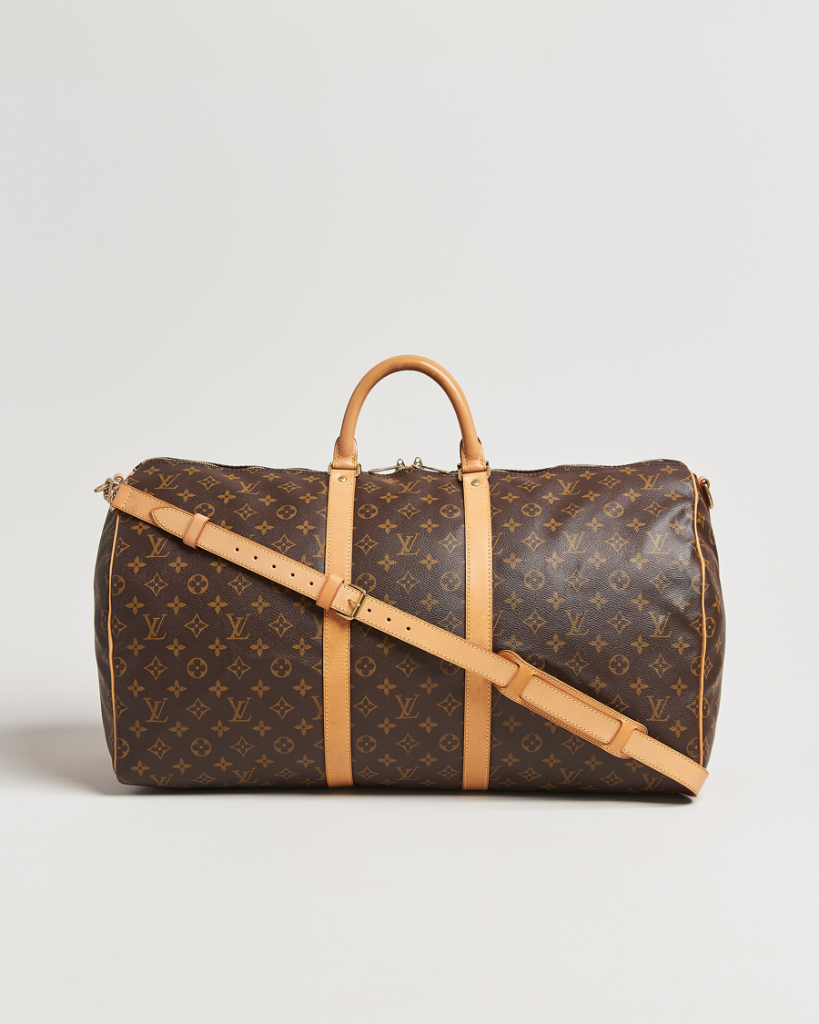 Herren | Louis Vuitton Pre-Owned Keepall Bandoulière 55 Monogram | Louis Vuitton Pre-Owned | Keepall Bandoulière 55 Monogram