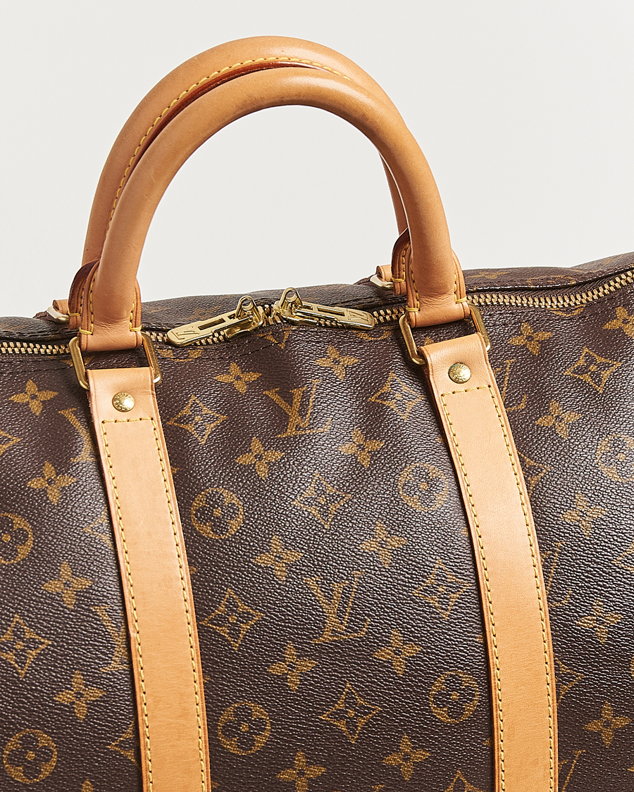 Herren | Louis Vuitton Pre-Owned Keepall Bandoulière 55 Monogram | Louis Vuitton Pre-Owned | Keepall Bandoulière 55 Monogram