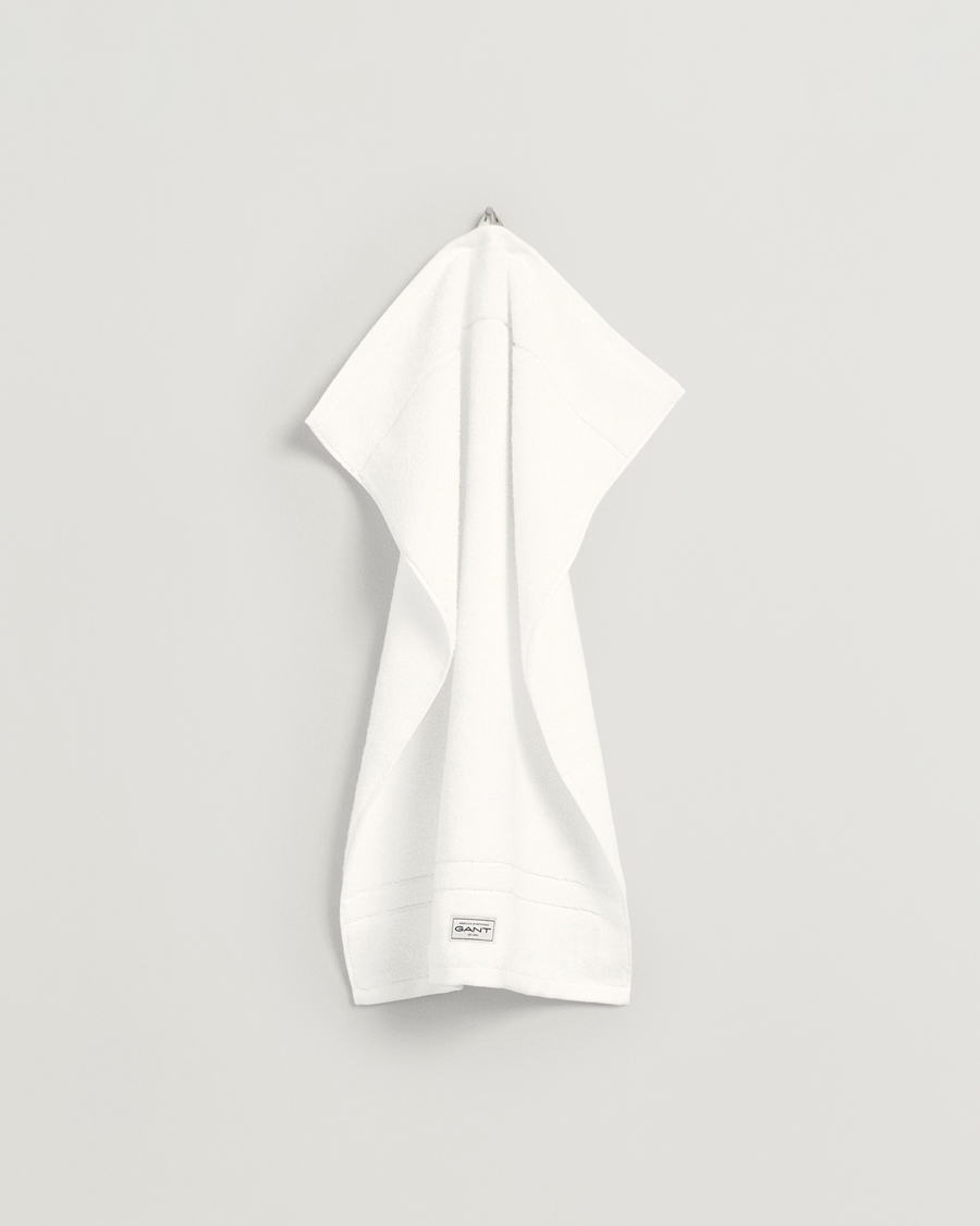 Herren | GANT 4-Pack Premium Towel White | GANT | 4-Pack Premium Towel White