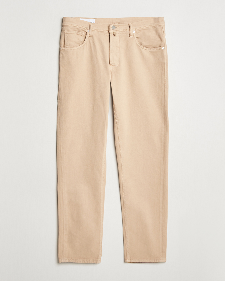 Herren | Hosen | Incotex | 5-Pocket Cotton Stretch Pants Beige