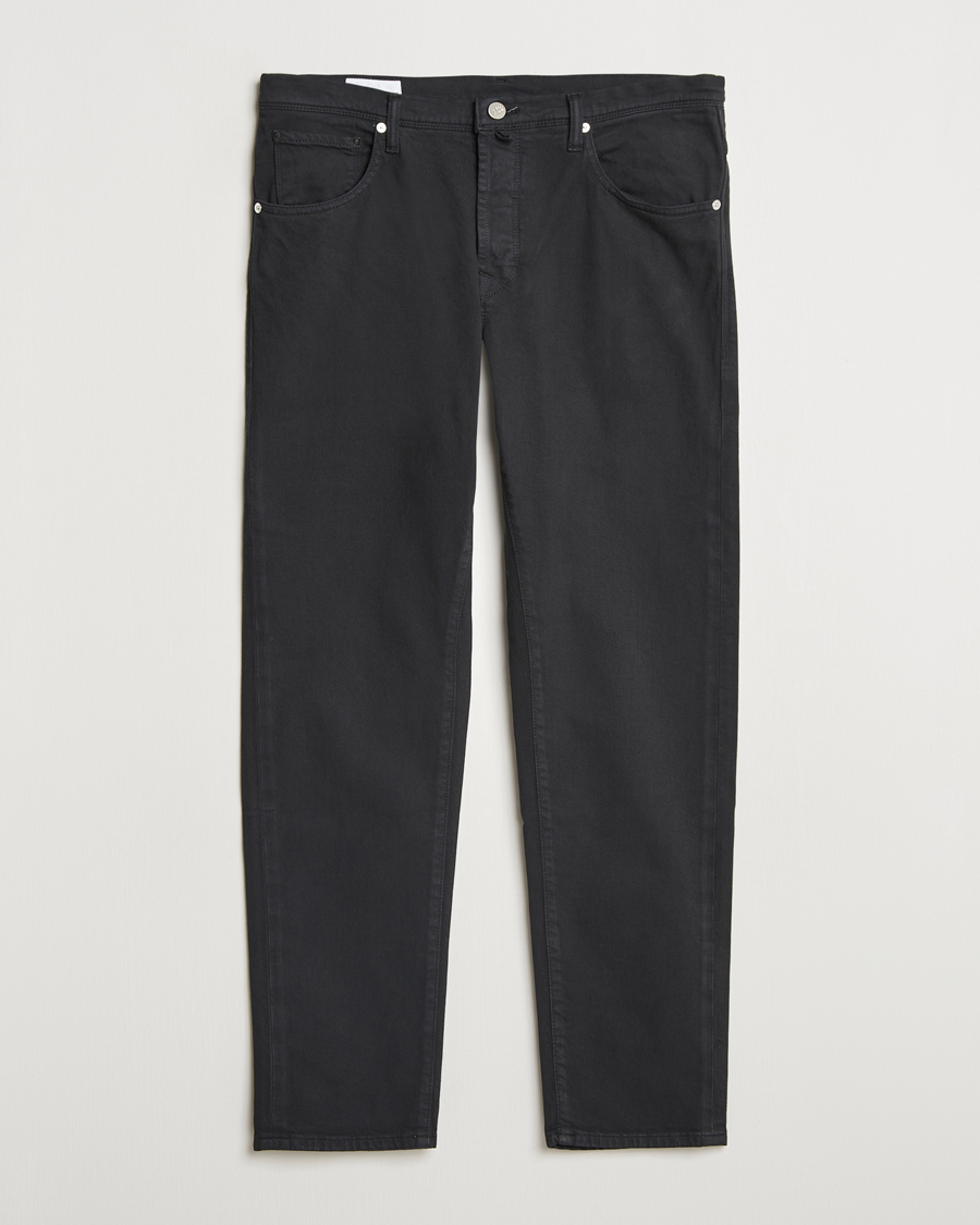 Herren | Hosen | Incotex | 5-Pocket Cotton Stretch Pants Black