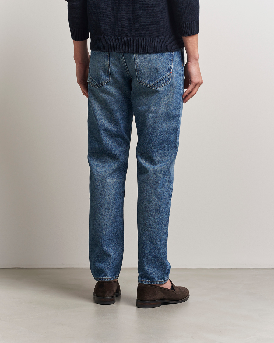 Herren | Jeans | Incotex | 5-Pocket Stretch Denim Light Wash