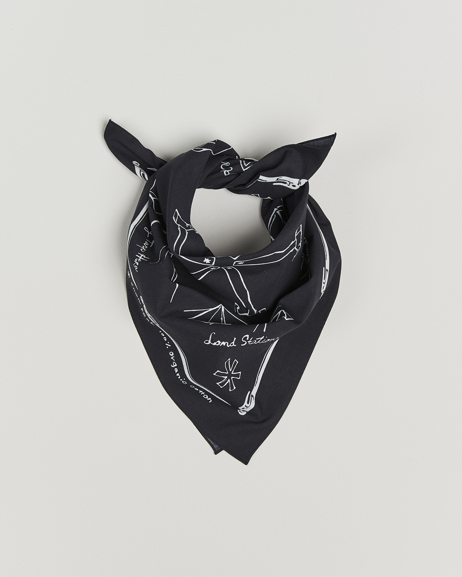 Herren | Snow Peak OG Cotton Noaspbi Bandana Black | Snow Peak | OG Cotton Noaspbi Bandana Black