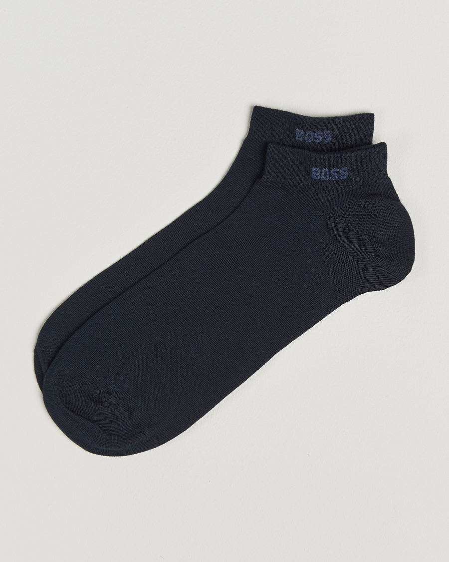 Herren | Unterwäsche | BOSS BLACK | 2-Pack Sneaker Socks Dark Blue