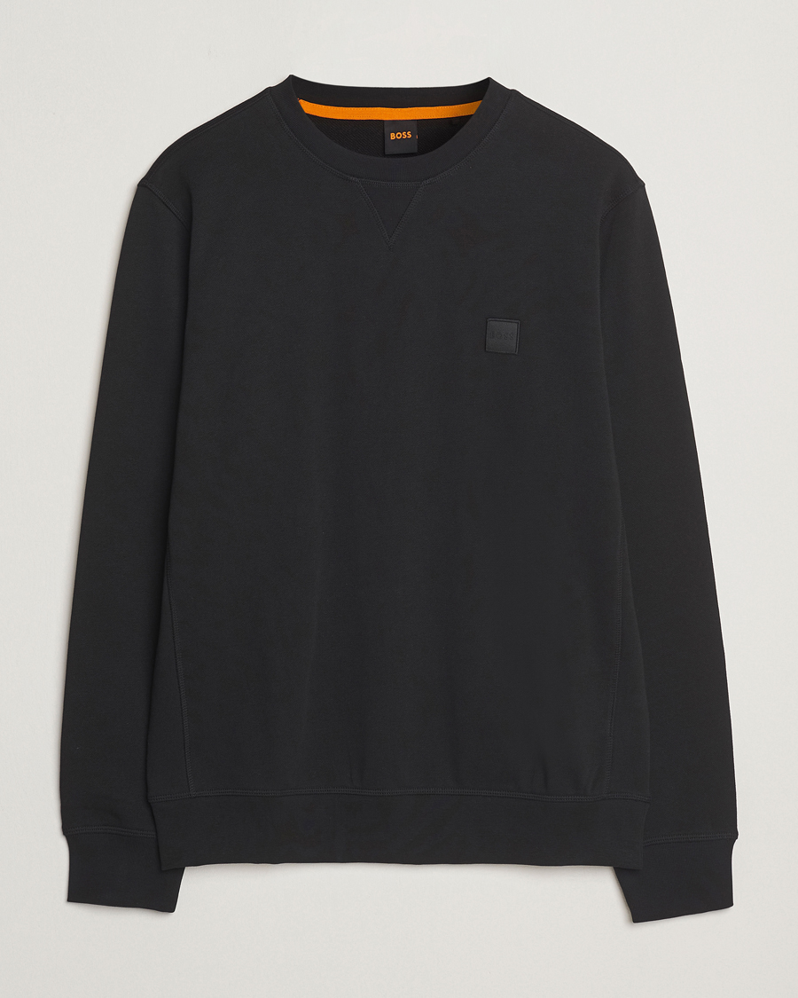 Herren | Pullover | BOSS ORANGE | Westart Logo Sweatshirt Black