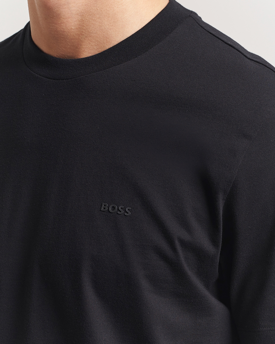 Herren | T-Shirts | BOSS BLACK | Thompson Crew Neck T-Shirt Black