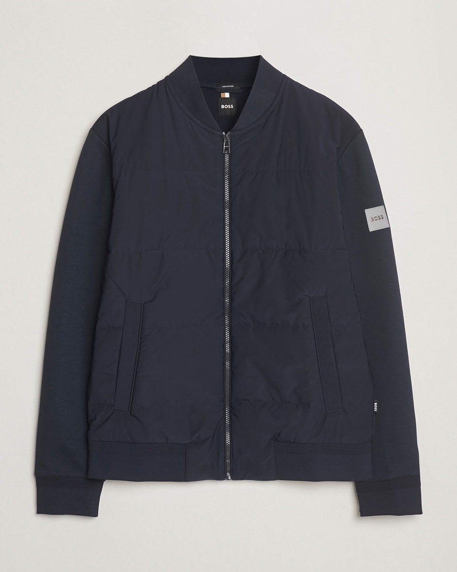 Herren | Jacken | BOSS BLACK | Skiles Hybrid Jacket Dark Blue