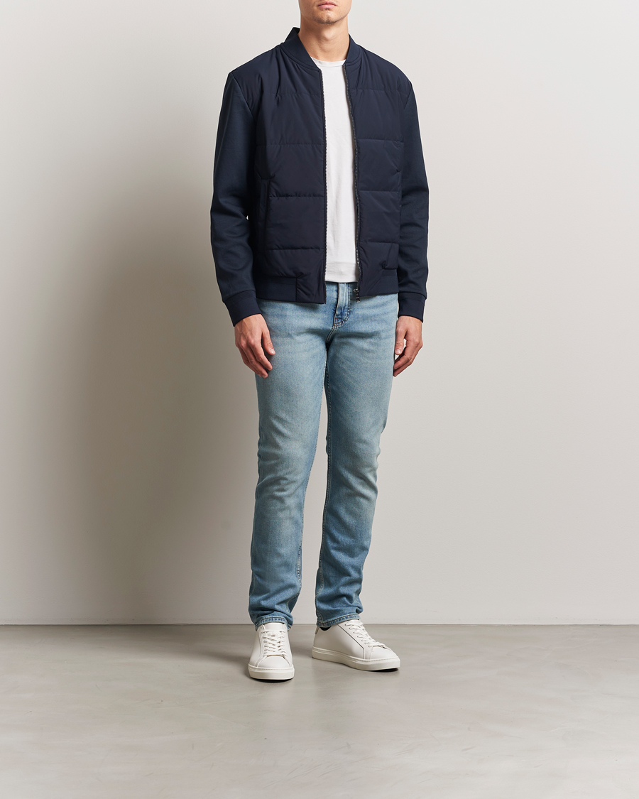 Herren | Jacken | BOSS BLACK | Skiles Hybrid Jacket Dark Blue