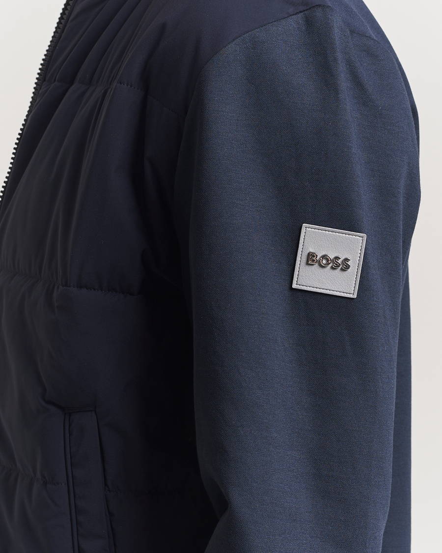 Herren | Jacken | BOSS BLACK | Skiles Hybrid Jacket Dark Blue