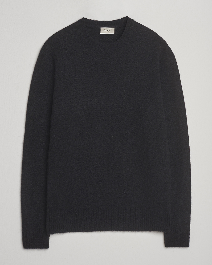Herren | Pullover | Forét | Alpine Alpaca Knit Black