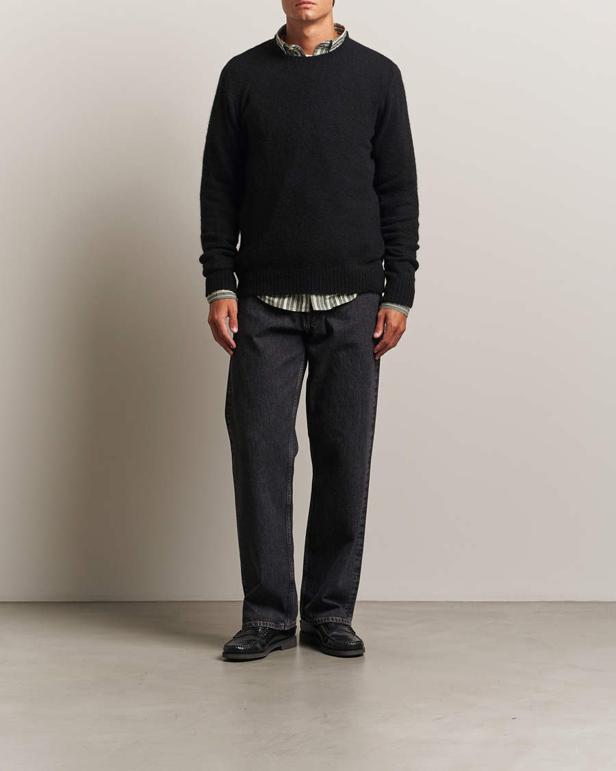 Herren | Pullover | Forét | Alpine Alpaca Knit Black