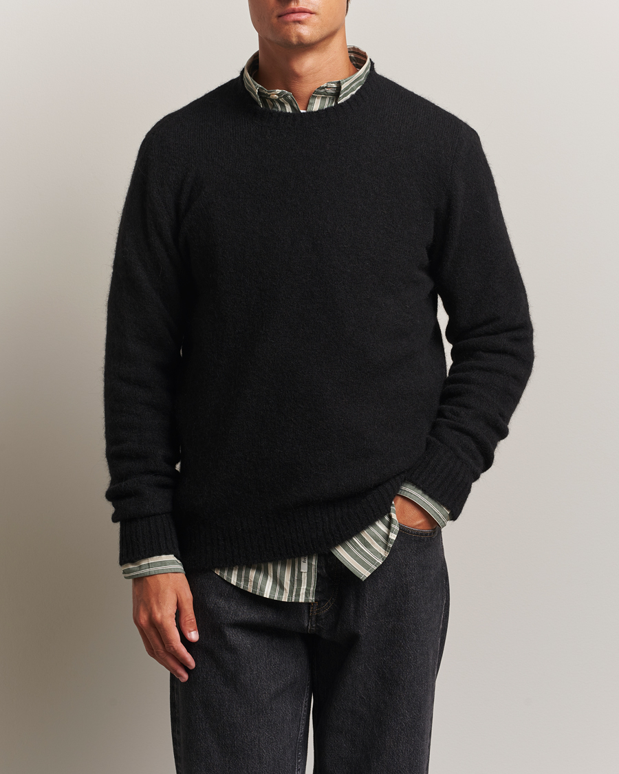 Herren | Pullover | Forét | Alpine Alpaca Knit Black