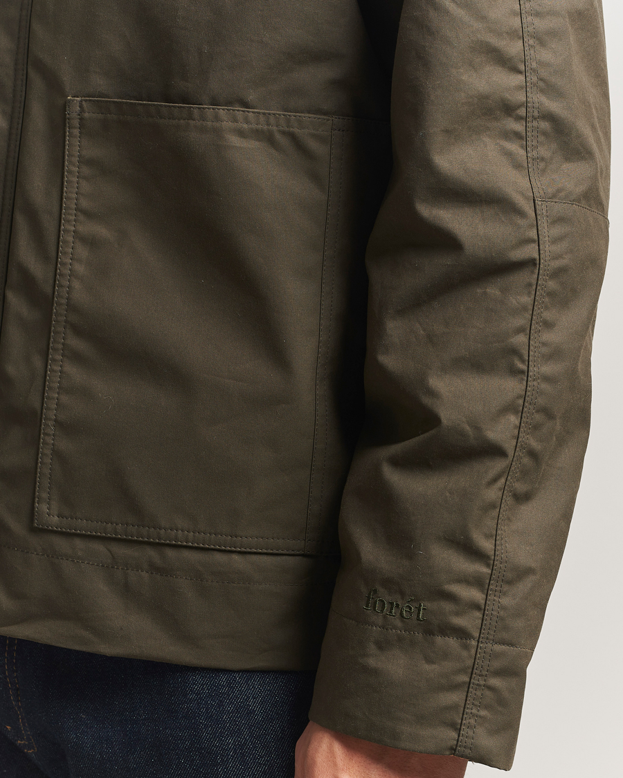 Herren | Jacken | Forét | Aspen Oilskin Jacket Army