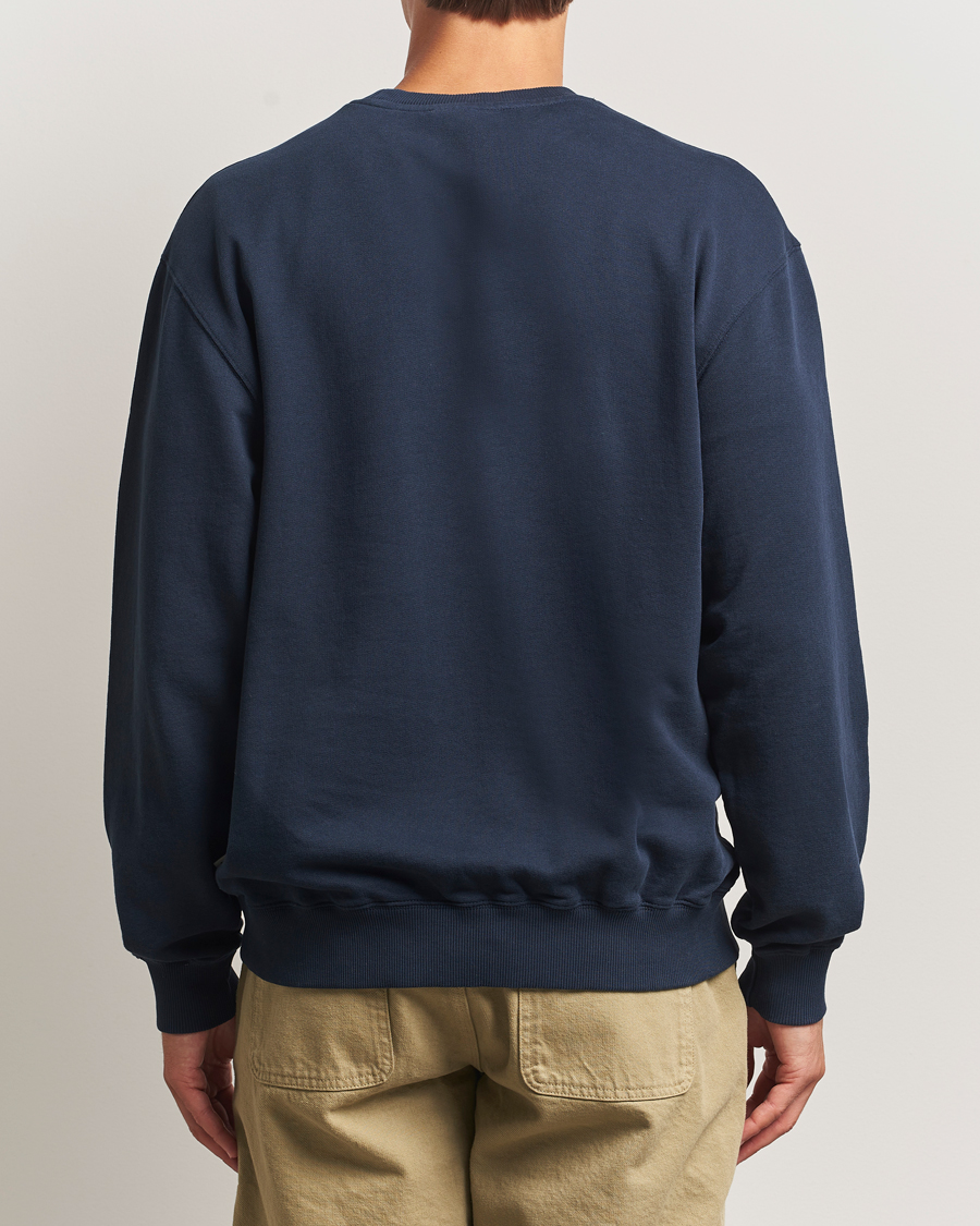 Herren | Pullover | Forét | Flag Sweatshirt Navy