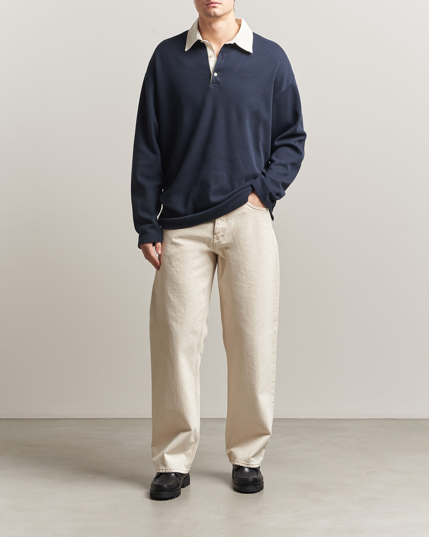 Herren | Pullover | Forét | Match Rugby Structured Sweatshirt Navy