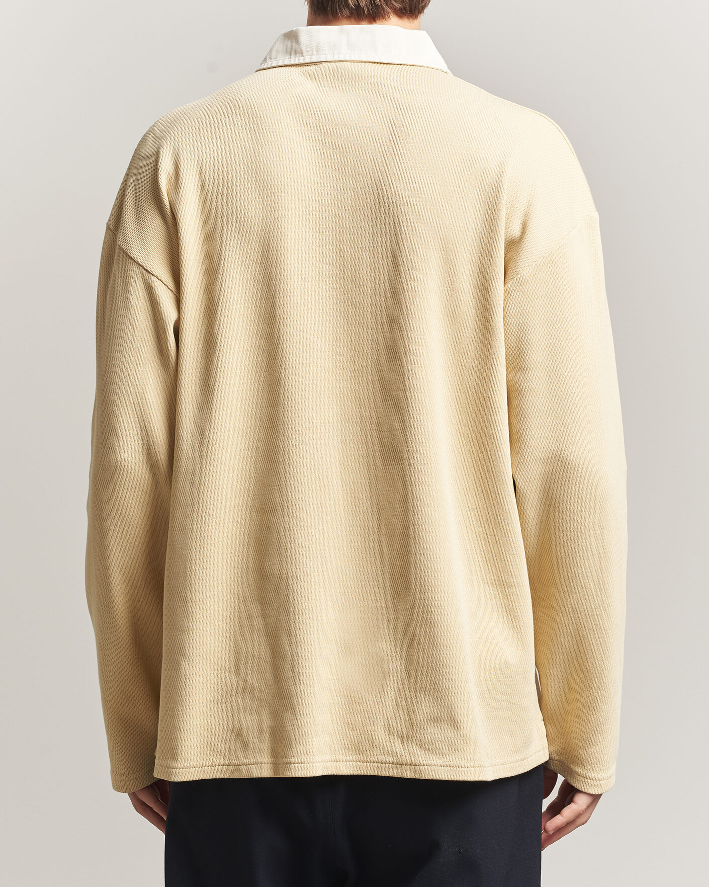 Herren | Pullover | Forét | Match Rugby Structured Sweatshirt Vintage Yellow
