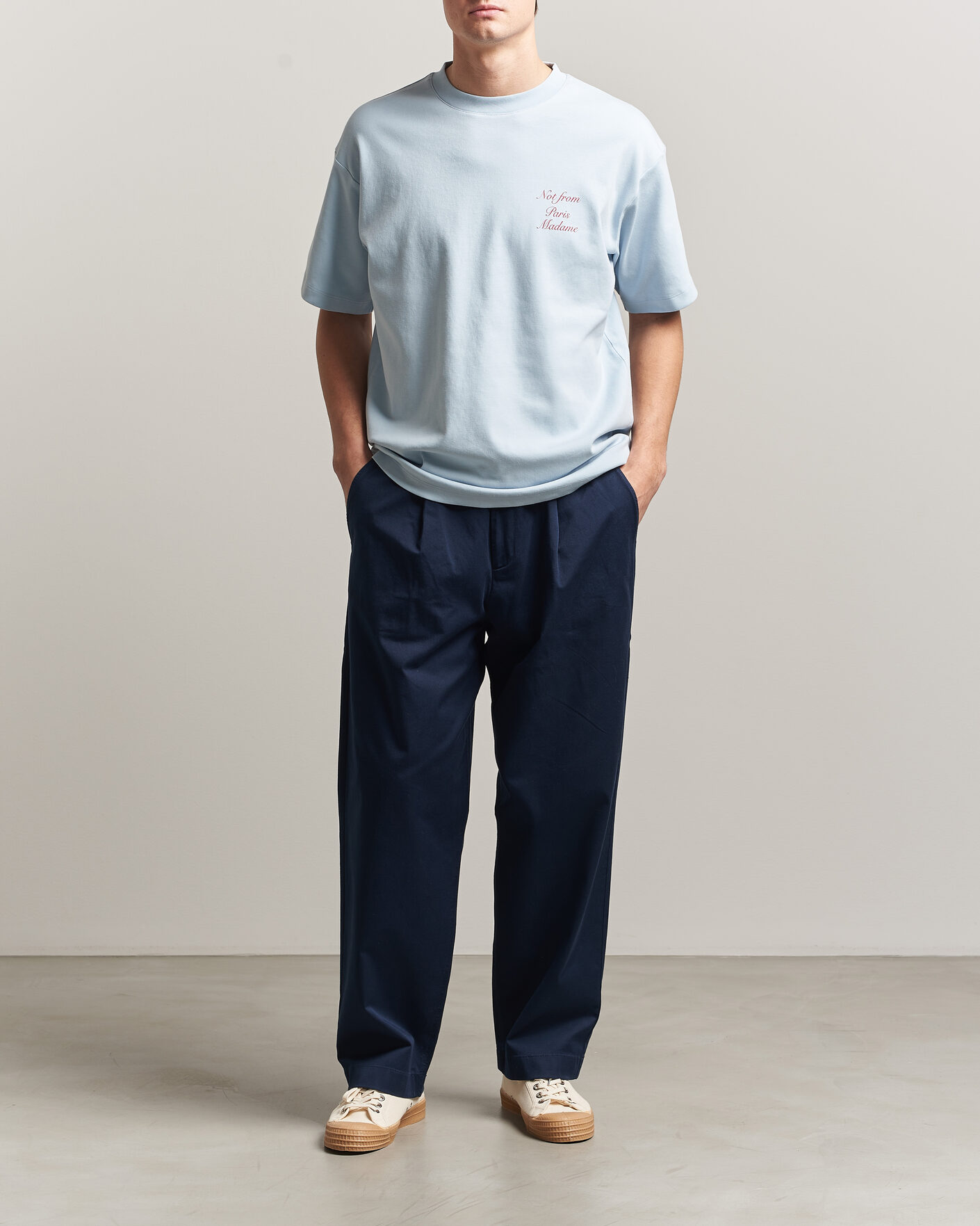 Herren | Hosen | Forét | Writer Relaxed Fit Pants Navy