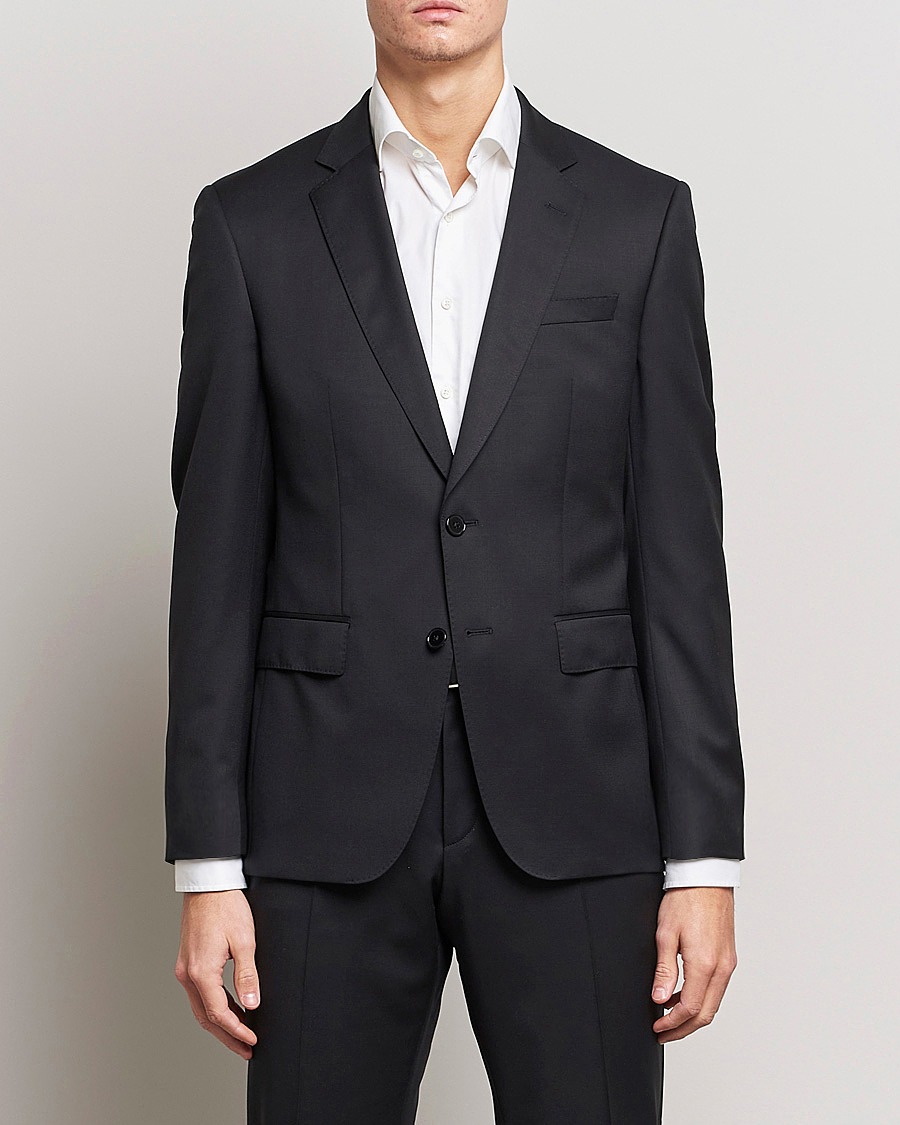 Herren | Stilvolle Silvester-Party | BOSS BLACK | Huge Wool Suit Black